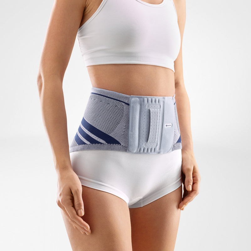 ceinture lombaire fermeture velcro lumbotrain lady bauerfeind