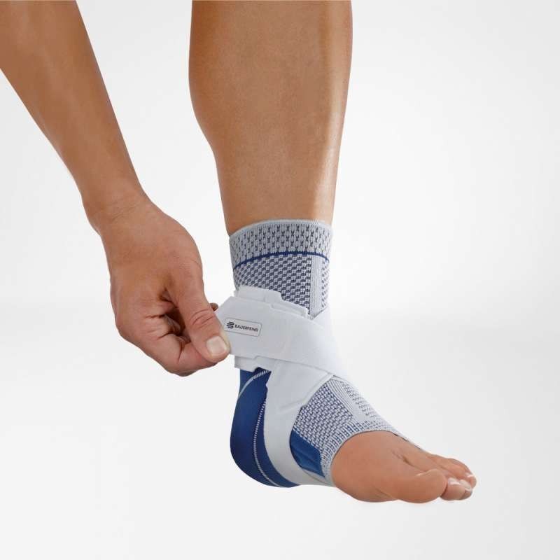 chevillère élastique avec sangle de maintien velcro bauerfeind